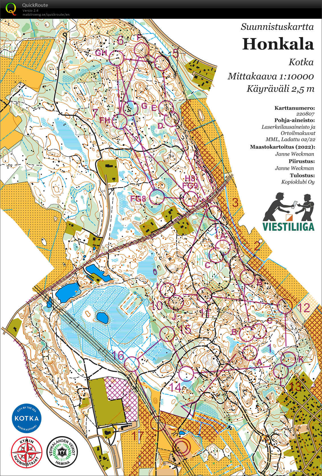 Kymen rastiviesti (21/08/2022)